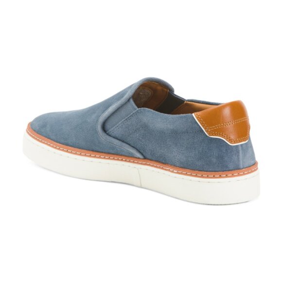 ALLEN EDMONDS Men's Alpha Suede Slip On Shoes NWT - Picture 2 of 2